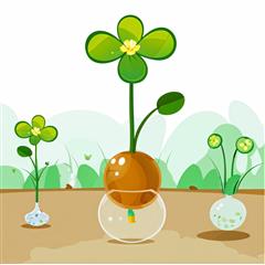 การทดลอง การงอกของเมล็ดพืช